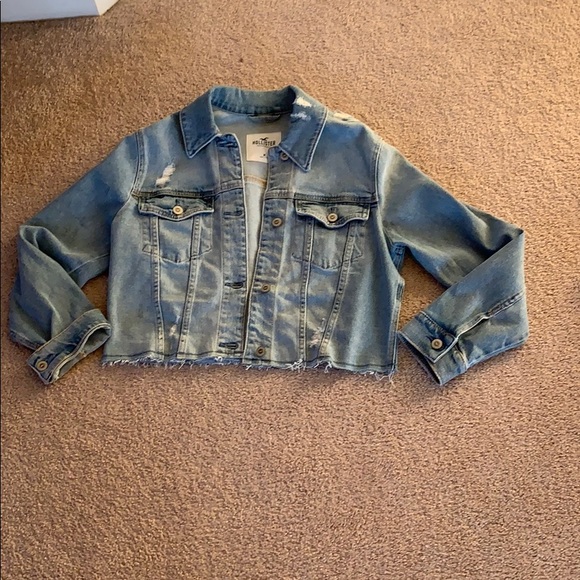 hollister jean jacket